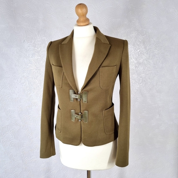 Zara Jackets & Coats Zara Military Blazer Toggle Jacket Poshmark